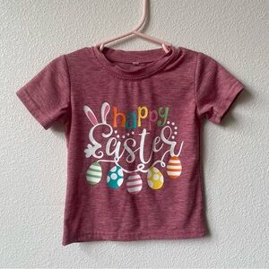 Toddler 2T (90) Happy Easter T-Shirt - Pink
